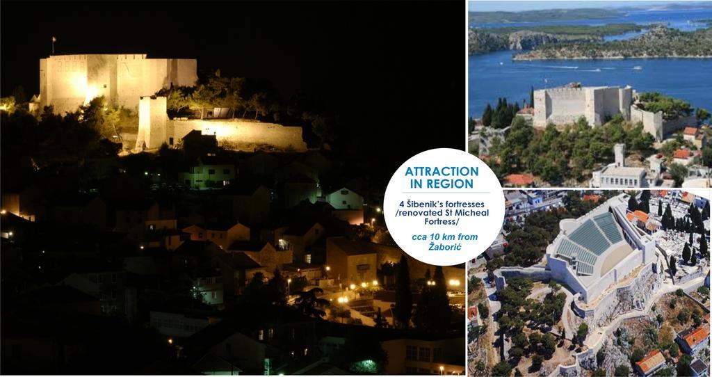 Charming Seaside Apartments Noa & Jakov, Zaboric Sibenik 外观 照片