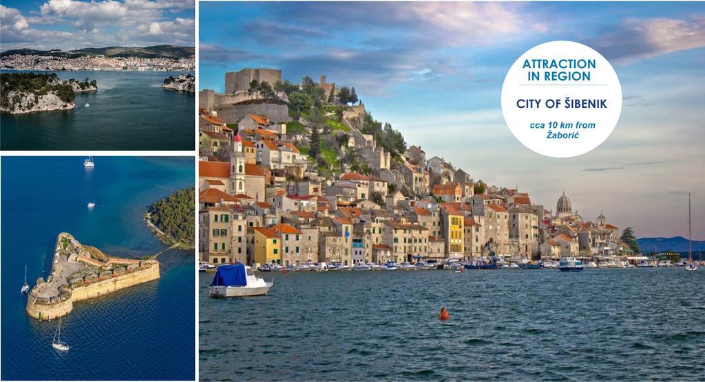 Charming Seaside Apartments Noa & Jakov, Zaboric Sibenik 外观 照片